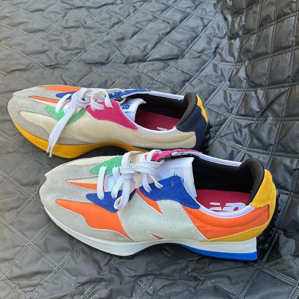 New Balance Colorful Multicolor Sneakers Size 10 The Intelligent Choice  327 - Picture 4 of 15